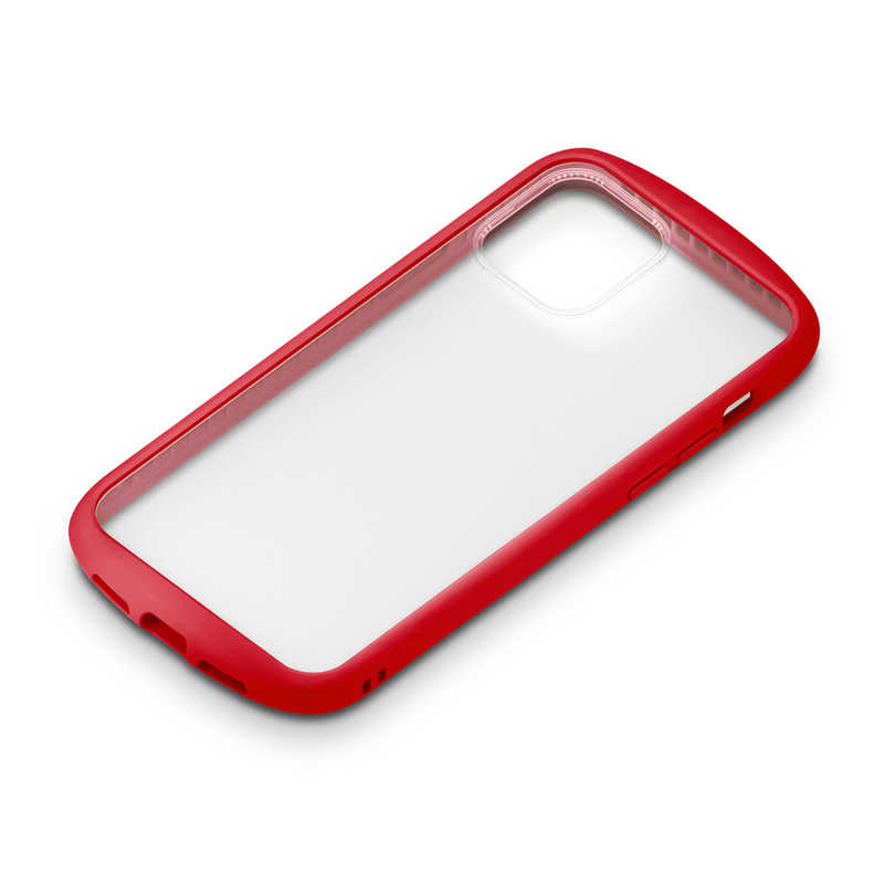 PGA PGA iPhone 12/12 Pro 6.1インチ対応ガラスタフケース ラウンドタイプ レッド PG-20GGT02RD PG-20GGT02RD