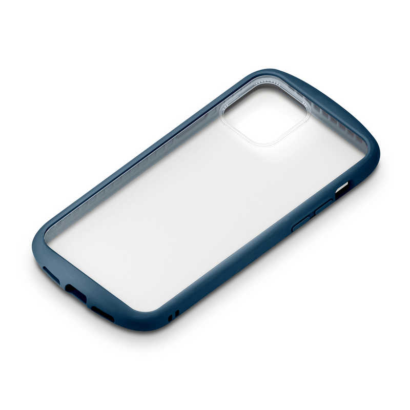 PGA PGA iPhone 12/12 Pro 6.1インチ対応ガラスタフケース ラウンドタイプ ネイビー PG-20GGT04NV PG-20GGT04NV