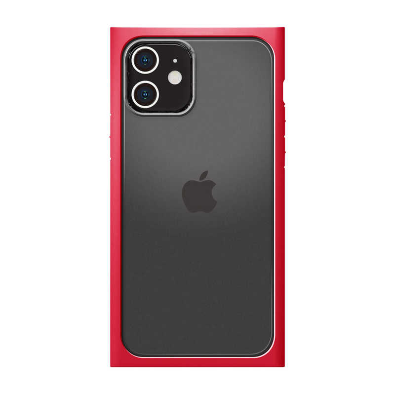 PGA PGA iPhone 12/12 Pro 6.1インチ対応ガラスタフケース スクエアタイプ レッド PG-20GGT06RD PG-20GGT06RD