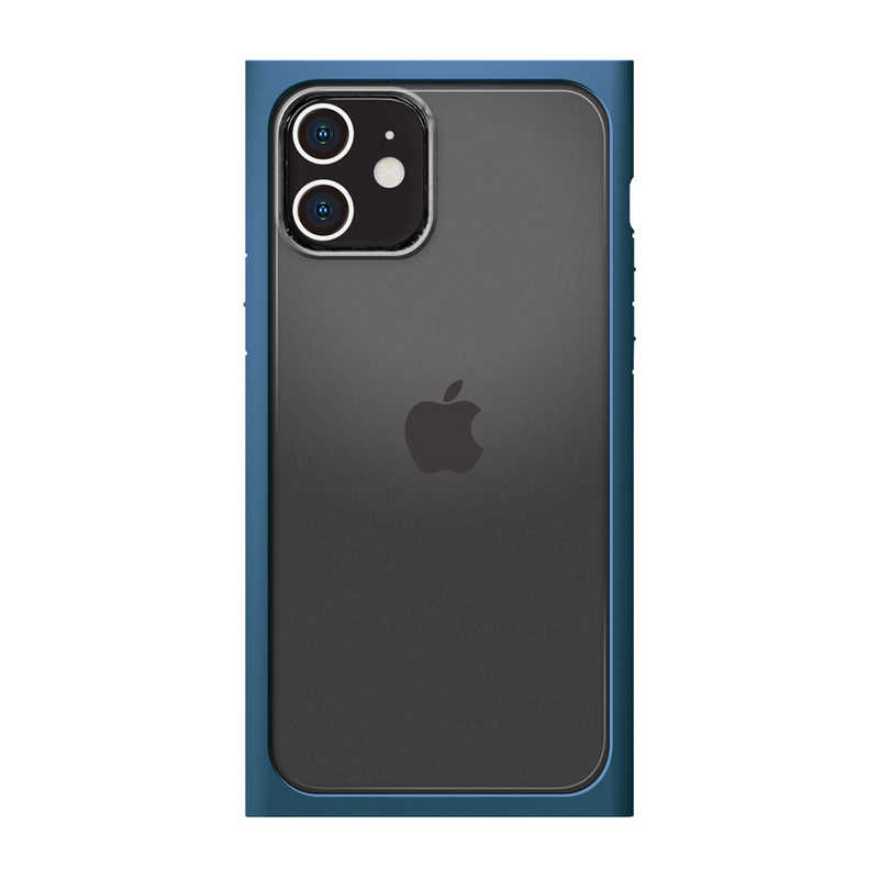 PGA PGA iPhone 12/12 Pro 6.1インチ対応ガラスタフケース スクエアタイプ ネイビー PG-20GGT08NV PG-20GGT08NV