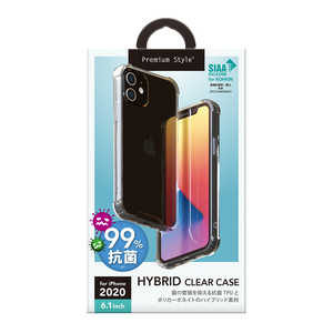 PGA iPhone 12/12 Pro 6.1インチ対応抗菌TPUハイブリッドクリアケース クリア PG-20GPT03CL PGA iPhone 12/12 Pro 6.1インチ対応抗菌TPUハイブリッドクリアケース クリア PG-20GPT03CL