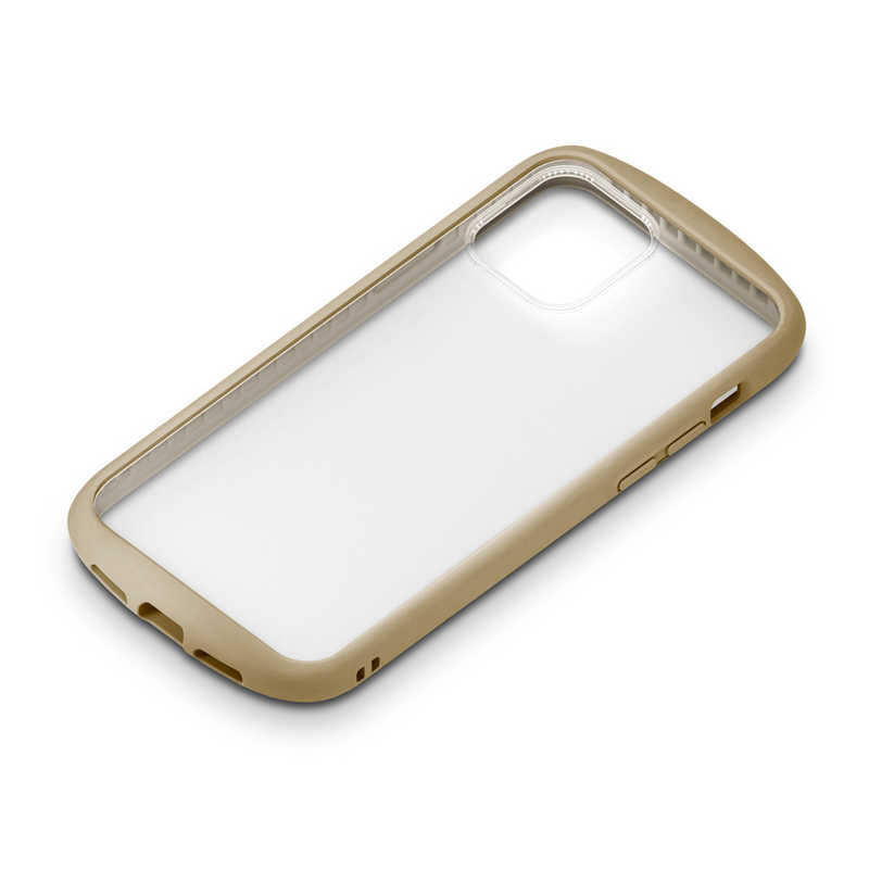 PGA PGA iPhone 12 Pro Max 6.7インチ対応 ガラスタフケース ラウンドタイプ ベージュ PG-20HGT02BE ベｰジュ PG-20HGT02BE ベｰジュ