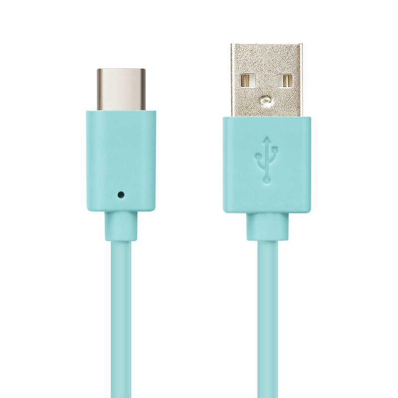 PGA PGA USB Type-C USB Type-A コネクタ USBケーブル 15cm ブルー iCharger 15cm ブルー PG-CUC01M13 PG-CUC01M13