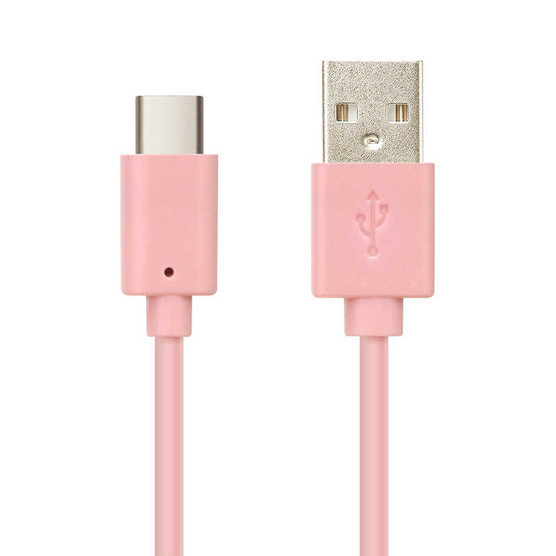 PGA PGA USB Type-C USB Type-A コネクタ USBケーブル 1.2m ピンク iCharger 1.2m ピンク PG-CUC12M14 PG-CUC12M14