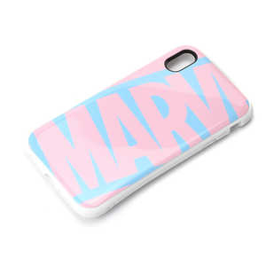 PGA iPhone XS MAX用 ハイブリッドタフケース ロゴ ピンク & ブルー PG-DCS534MVL ロゴ ピンク & ブルー PGA iPhone XS MAX用 ハイブリッドタフケース ロゴ ピンク & ブルー PG-DCS534MVL ロゴ ピンク & ブルー