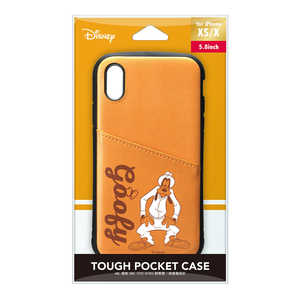 PGA iPhone Xs/X用 タフポケットケース PG-DCS686GFY グｰフィｰ