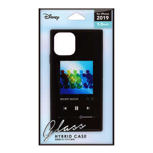 PGA iPhone 11 Pro 5.8インチ ガラスハイブリッドケース ミッキーマウス ブラック PG-DGT19A01MKY ミッキｰマウス ブラック