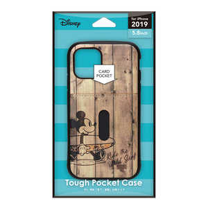 PGA iPhone 11 Pro 5.8インチ タフポケットケース ミッキーマウス PG-DPT19A05MKY