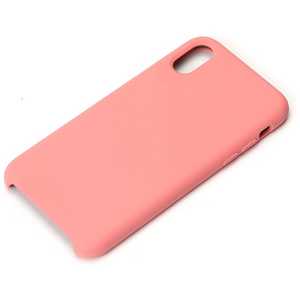 PGA iPhone X用 シリコンケース ピンク PG-17XSC03PK