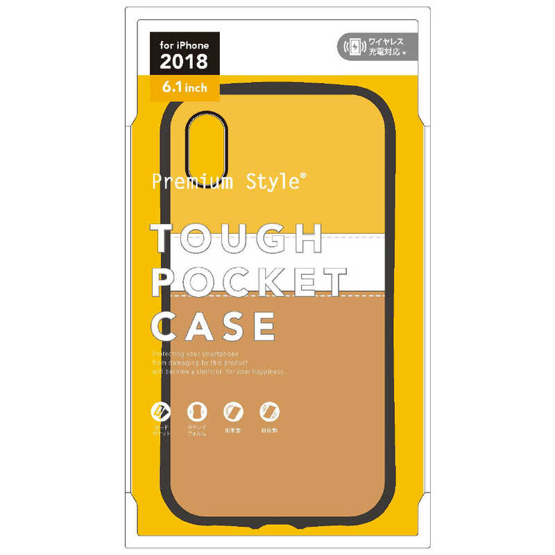 Pga Iphone Xr用 タフポケットケｰス モンブラン Pg 18ypt06ye