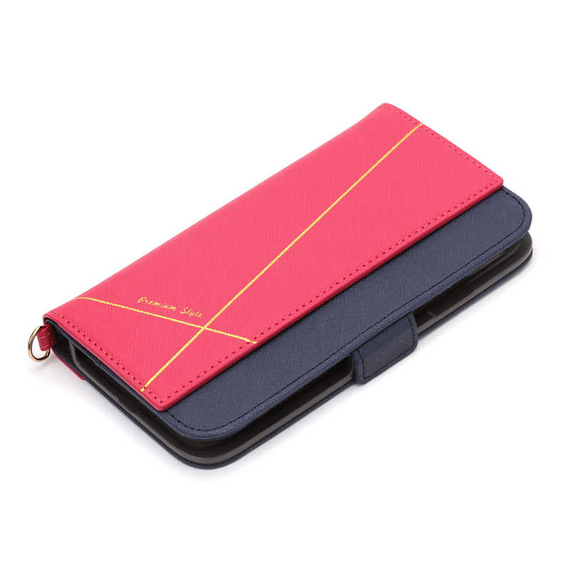 PGA PGA iPhone 11 Pro 5.8インチ用 ダブルフリップカバー スクエア型 ピンク PG-19AFP07PK ピンク PG-19AFP07PK ピンク