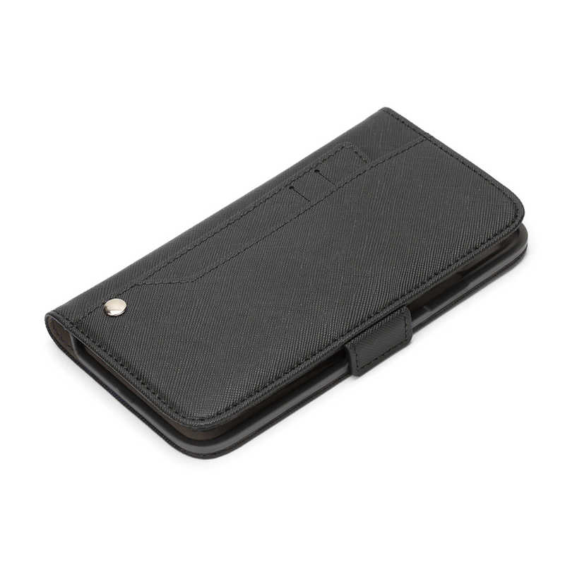 PGA PGA iPhone 11 Pro 5.8インチ用 スライドポケットフリップカバー ブラック PG-19AFP10BK ブラック PG-19AFP10BK ブラック