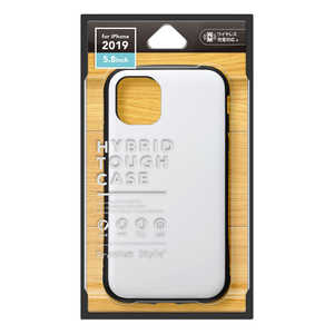 PGA iPhone 11 Pro 5.8インチ用 ハイブリッドタフケース ホワイト PG-19APT02WH ホワイト