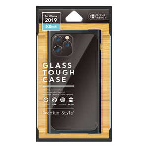 PGA iPhone 11 Pro 5.8インチ用 クリアガラスタフケース スクエア型 ブラック PG-19AGT10BK ブラック PGA iPhone 11 Pro 5.8インチ用 クリアガラスタフケース スクエア型 ブラック PG-19AGT10BK ブラック