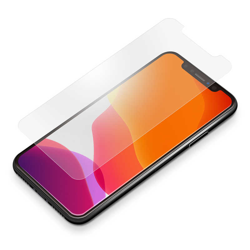 PGA PGA iPhone 11 Pro 5.8インチ 用　治具付き　液晶保護フィルム　指紋・反射防止 PG-19AAG01 PG-19AAG01