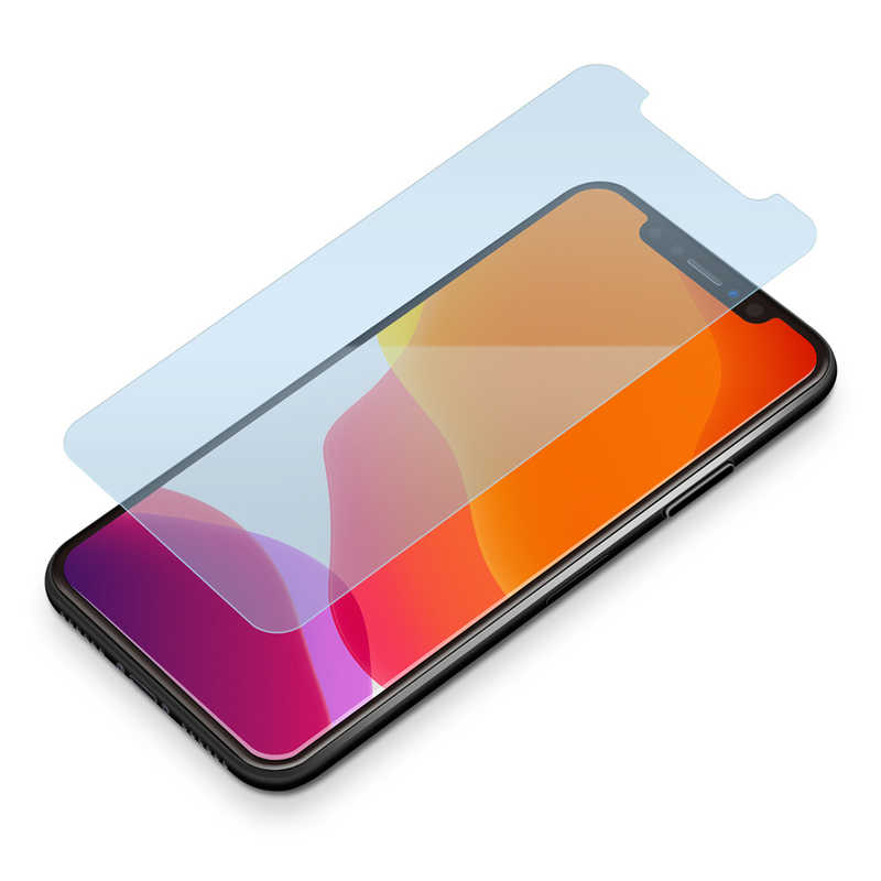 PGA PGA 2019年 iPhone 5.8用 治具付き 液晶保護フィルム ブルーライト低減 アンチグレア PG-19ABL01 ブルｰライト低減 光沢 PG-19ABL01 ブルｰライト低減 光沢