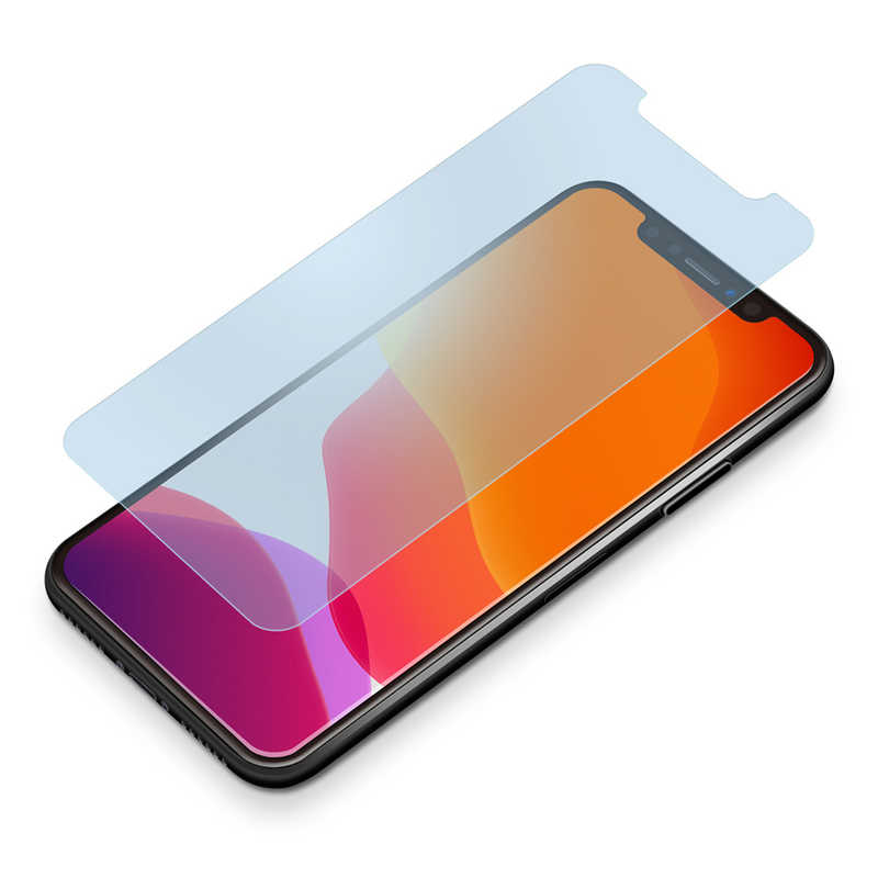 PGA PGA 2019年 iPhone 5.8用 治具付き 液晶保護フィルム ブルーライト低減 光沢 PG-19ABL02 ブルｰライト低減 アンチグレア PG-19ABL02 ブルｰライト低減 アンチグレア