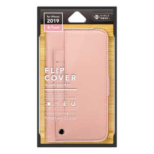 PGA iPhone 11 6.1インチ用 スライドポケットフリップカバー ピンク PG-19BFP12PK ピンク