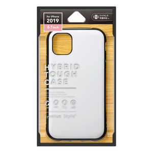 PGA iPhone 11 6.1インチ用 ハイブリッドタフケース ホワイト PG-19BPT02WH ホワイト