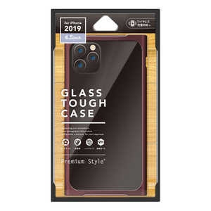 PGA iPhone 11 Pro Max 6.5インチ用 クリアガラスタフケース スクエア型 レッド PG-19CGT12RD レッド PGA iPhone 11 Pro Max 6.5インチ用 クリアガラスタフケース スクエア型 レッド PG-19CGT12RD レッド