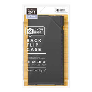 PGA iPhone 11 Pro Max 6.5インチ用 バックフリップケース ブラック PG-19CPU01BK ブラック PGA iPhone 11 Pro Max 6.5インチ用 バックフリップケース ブラック PG-19CPU01BK ブラック
