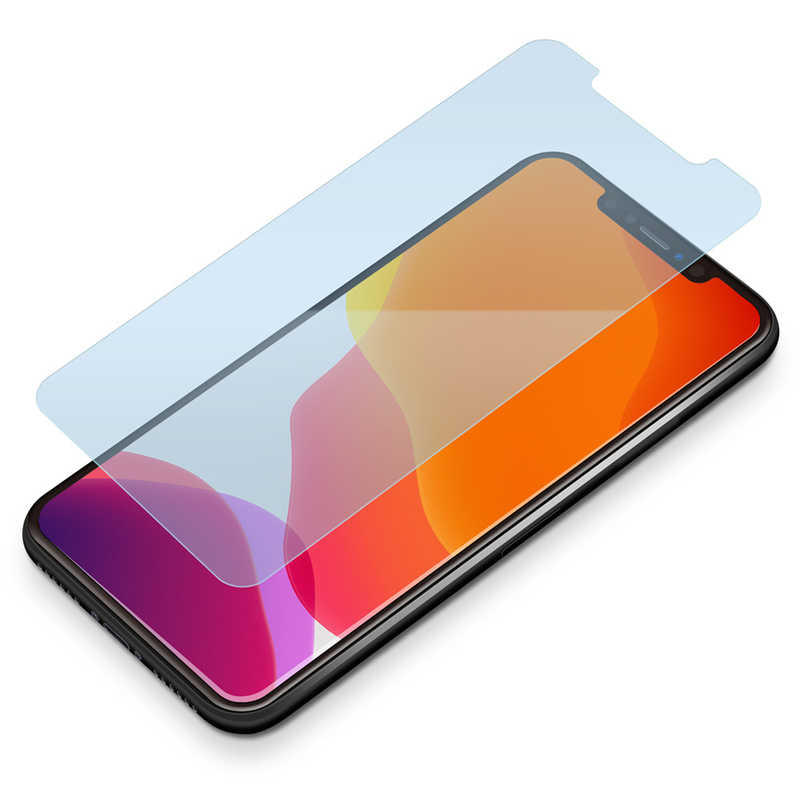 PGA PGA iPhone 11 Pro Max 6.5インチ用 治具付き 液晶保護フィルム ブルーライト低減/光沢 PG-19CBL01 ブルｰライト低減/光沢 PG-19CBL01 ブルｰライト低減/光沢