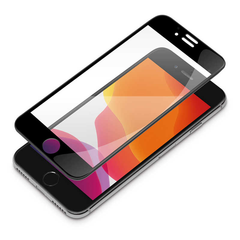 PGA PGA iPhone SE 第2世代 治具付き 3Dハイブリッド液晶保護ガラス クリア PG-20MGL01HCL PG-20MGL01HCL