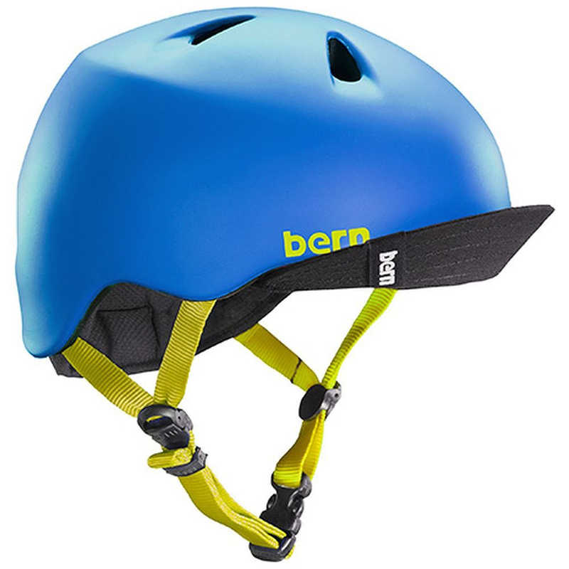 BERN BERN 子供用ヘルメット NINO ALL SEASON (Matte Blue/ XS-Sサイズ:48～51.5cm) BE-VJBMBLV-11 BE-VJBMBLV-11 BE-VJBMBLV-11