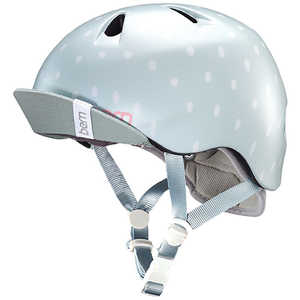 BERN 子供用ヘルメット NINA ALL SEASON (Satin Seaglass Polka Dot/ XS-Sサイズ:48～51.5cm) BE-VJGSSPV-11 BE-VJGSSPV-11 (Satin Seaglass Polka Dot/ XS-Sサイズ:48~51.5cm) 