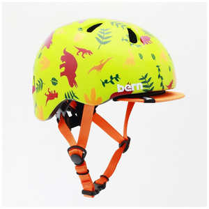 BERN 幼児用ヘルメット TIGRE ALL SEASON (Satin Green Dino/ XXSサイズ:47～51cm) BE-BB00Z18SGD-10 BE-BB00Z18SGD-10 (Satin Green Dino/ XXSサイズ:47~51cm) 