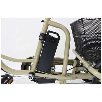 ミムゴ 電動アシスト三輪自転車 前20後16インチ ノーパンクタイヤ 大人