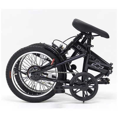 CHEVROLET ミムゴ 16インチ 折り畳み自転車ブラック 折りたたみ 自転車