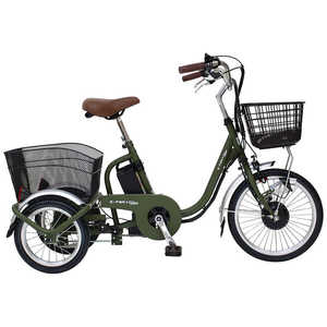 ミムゴ 電動アシスト自転車 E-PARTON PLUS イーパートンプラス マットカーキ 【組立商品につき返品不可】 ミムゴ 電動アシスト自転車 E-PARTON PLUS イーパートンプラス マットカーキ 【組立商品につき返品不可】