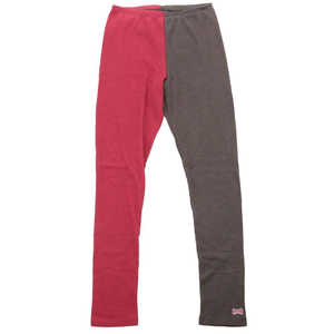 ヘルスニット Healthknit レギンス サイズL レッド×チャコール ヘルスニット Healthknit レギンス サイズL レッド×チャコール