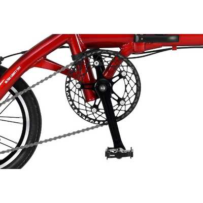 ULTRA LIGHT7 TRY143 自転車 マウンテンバイク 折りたたみ自転車 赤