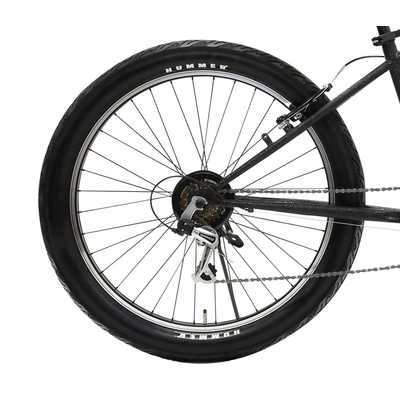 HUMMER ハマー　マウンテンバイク　自転車　ブラック　26インチ HUMMER DH2618-E ハマー 自転車 マウンテンバイク 26インチ