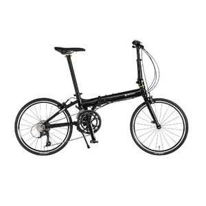ルノー 20型 折りたたみ自転車 PLATINUM プラチナマッハ9(18段変速/Glass Black) 61205-0199【組立商品につき返品不可 】 MACH9