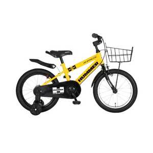 ハマー 18型 子供用自転車 HUMMER (Yellow/シングルシフト) 【組立商品につき返品不可 】 イエロー KIDS18_OH