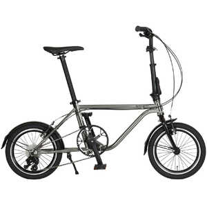 16型 自転車 ミニベロ HARRY QUINN (シルバー/外装8段変速) 88522-09【組立商品につき返品不可】 Livepool168 16型 自転車 ミニベロ HARRY QUINN (シルバー/外装8段変速) 88522-09【組立商品につき返品不可】 Livepool168
