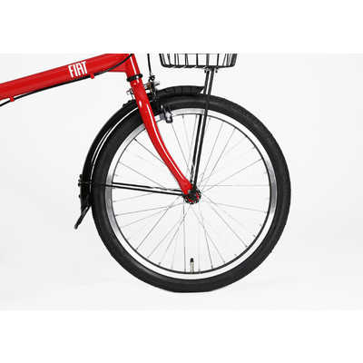 フィアット 20型 折りたたみ自転車 FIAT (ホワイト/外装6段変速)12231 