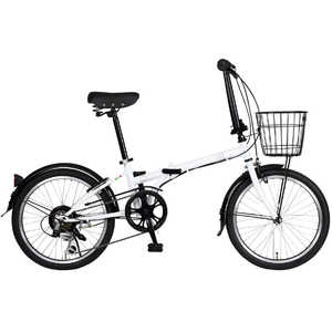 フィアット 20型 折りたたみ自転車 FIAT (ホワイト/外装6段変速)12231-12【組立商品につき返品不可】 FDB206 フィアット 20型 折りたたみ自転車 FIAT (ホワイト/外装6段変速)12231-12【組立商品につき返品不可】 FDB206