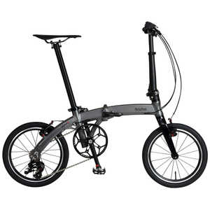 HARRY QUINN 折りたたみ自転車 Harry Quinn ハリークイン リミット6 ［外装3段 /16インチ］ Titanium Gray【組立商品につき返品不可】 Limit6