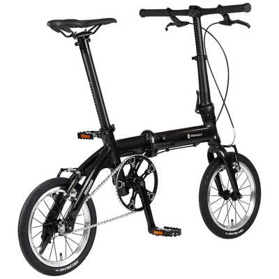 RENAULT折り畳み自転車 PLATINUM LIGHT6 14インチ　美品 ルノー 送料無料！RENAULT PLATINUM LIGHT6 折り畳み自転車 14