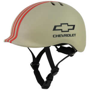 シボレー 子供用ヘルメット CHEVROLET キッズ用ヘルメット(XSサイズ:48cm以上?53cm未満) アイボリー 64938-06 シボレー 子供用ヘルメット CHEVROLET キッズ用ヘルメット(XSサイズ:48cm以上?53cm未満) アイボリー 64938-06