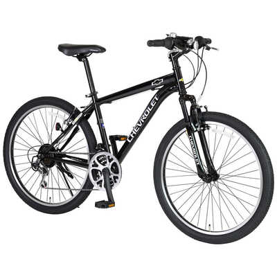 【整備済】シボレー マウンテンバイク 26インチ SHIMANO 18段変速 美品シボレー[CHEVROLET]ATB268F-sus マウンテン26インチ n 【公式通販】 自転車本体