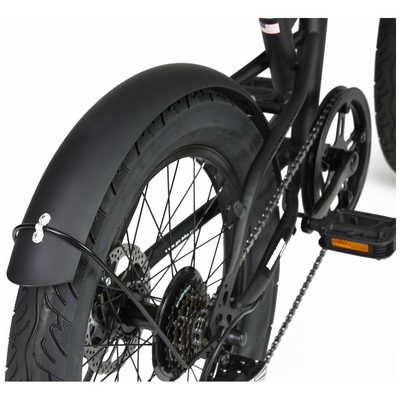 ハマー 折りたたみ自転車 HUMMER FAT-DISC JET-BLACK ［外装6段 / 20
