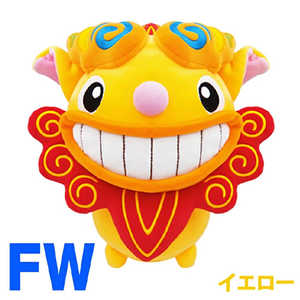 LYNX シーサーヘッドカバー FW用 (イエロー) OKWHF-YL OKWHF_YL