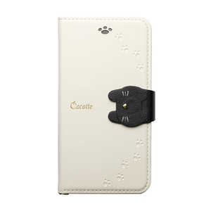 ナチュラルデザイン iPhone8/7/6s/6兼用手帳型ケース Cocotte White iP7-COT01 ナチュラルデザイン iPhone8/7/6s/6兼用手帳型ケース Cocotte White iP7-COT01