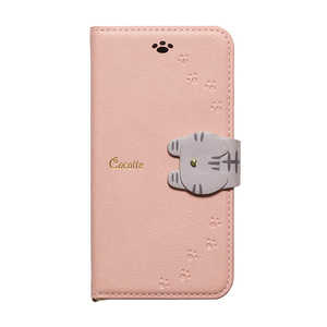 ナチュラルデザイン iPhone8/7/6s/6兼用手帳型ケース Cocotte Pink beige iP7-COT03