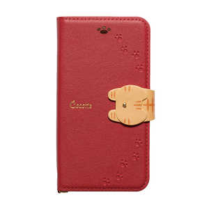 ナチュラルデザイン iPhone8/7/6s/6兼用手帳型ケース Cocotte Red iP7-COT04 ナチュラルデザイン iPhone8/7/6s/6兼用手帳型ケース Cocotte Red iP7-COT04